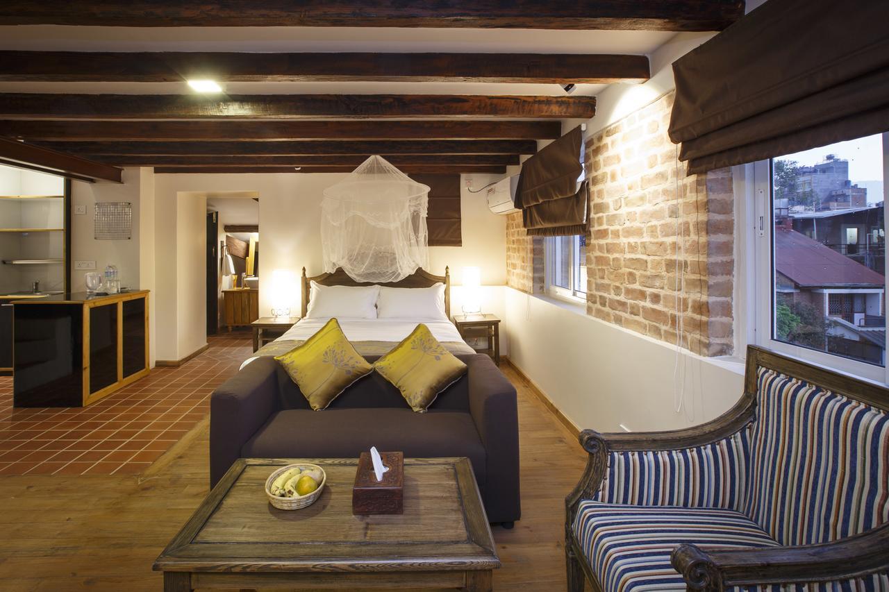 Thamel Villa Heritage Hotel カトマンズ エクステリア 写真