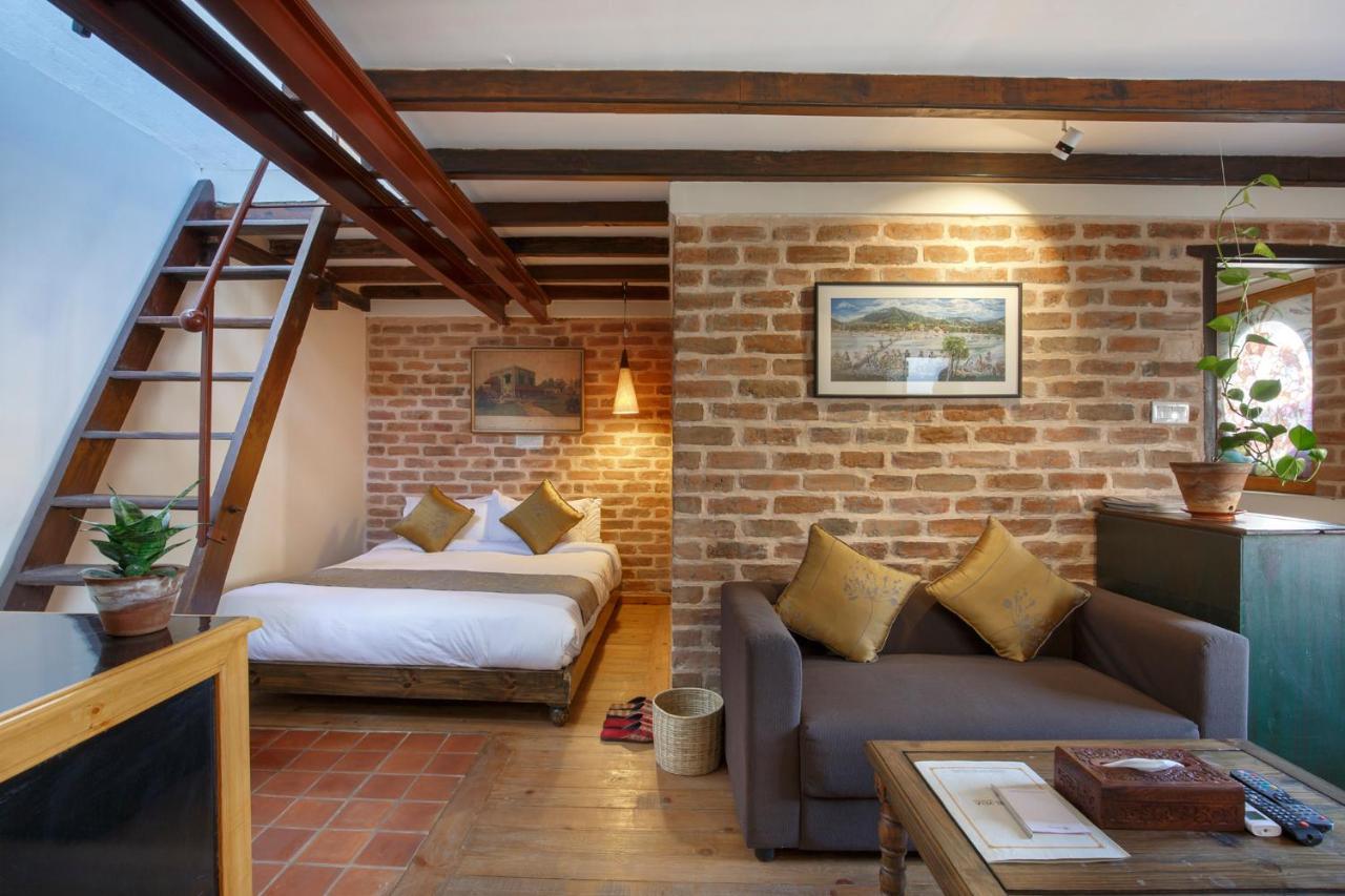 Thamel Villa Heritage Hotel カトマンズ エクステリア 写真