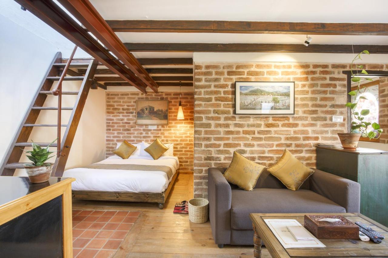 Thamel Villa Heritage Hotel カトマンズ エクステリア 写真